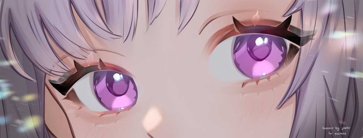 JinuTTV's tweet photo. on the note of eyebanners heres one i made the queen yuki :))

@yuwukine https://t.co/PdWZG2pnhz