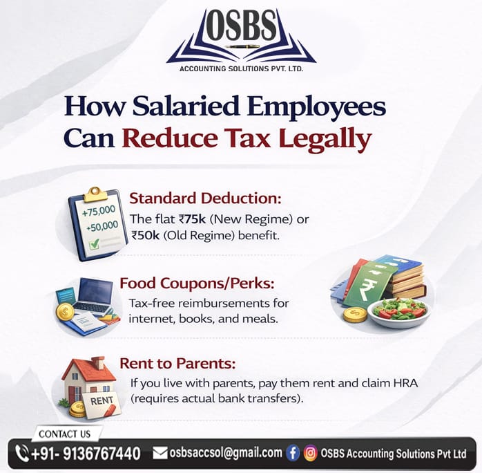 osbsaccsol's tweet image. Are you a salaried professional in Mumbai looking to reduce your tax burden legally? Understanding the right strategies can help you save more of your hard-earned income while staying fully compliant with tax laws.

#TaxPlanningMumbai #IncomeTaxIndia #TaxSavingTips