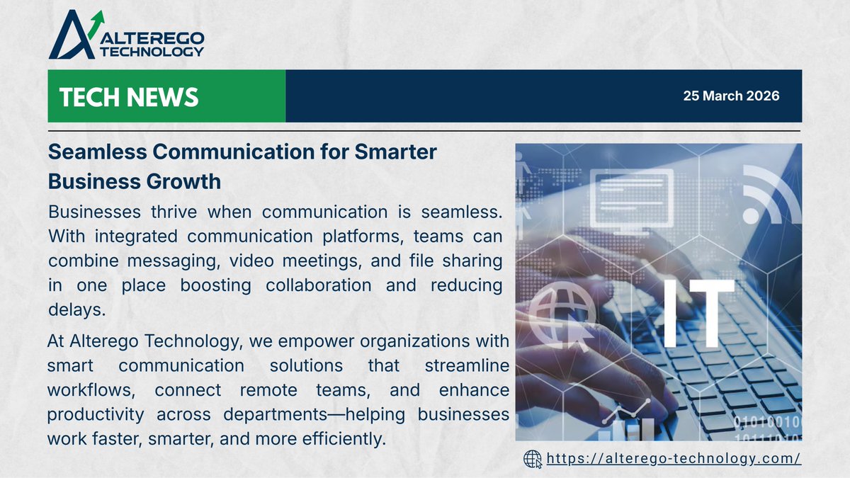 Alterego Technology Ltd tweet media