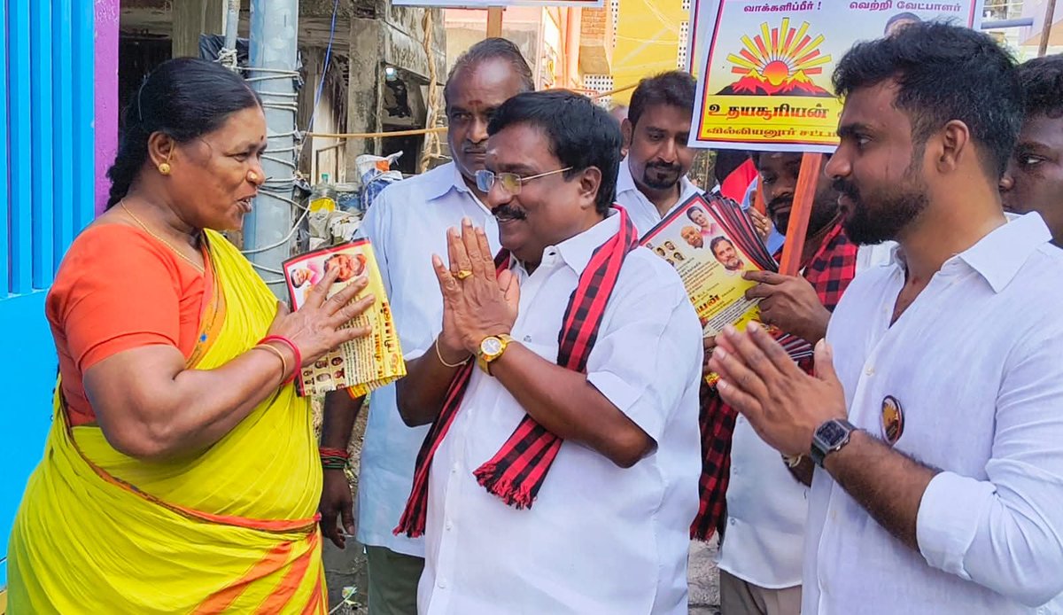 R Siva DMK tweet media