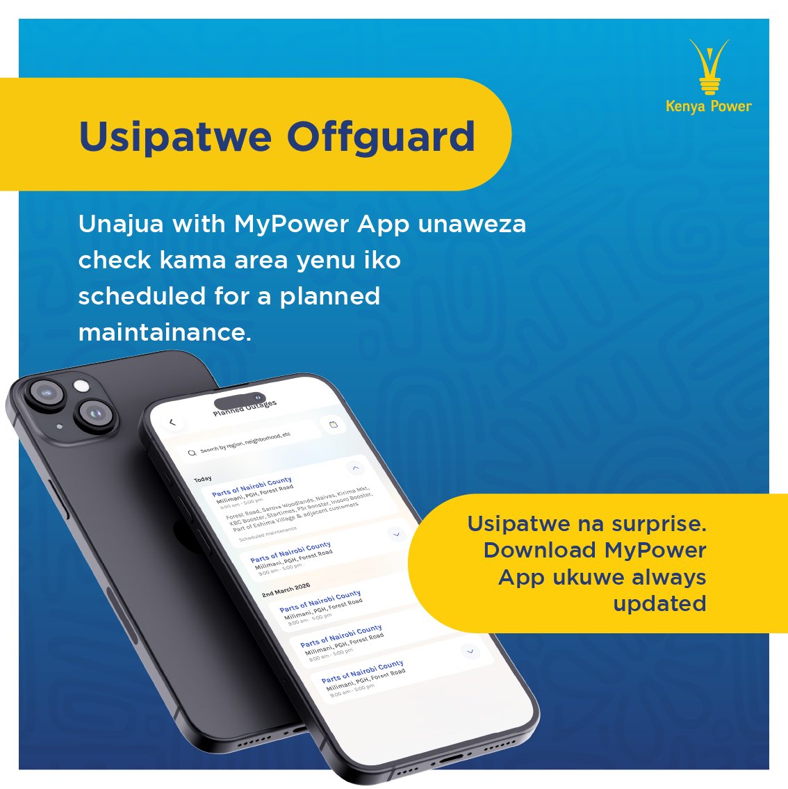 Kenya Power tweet media