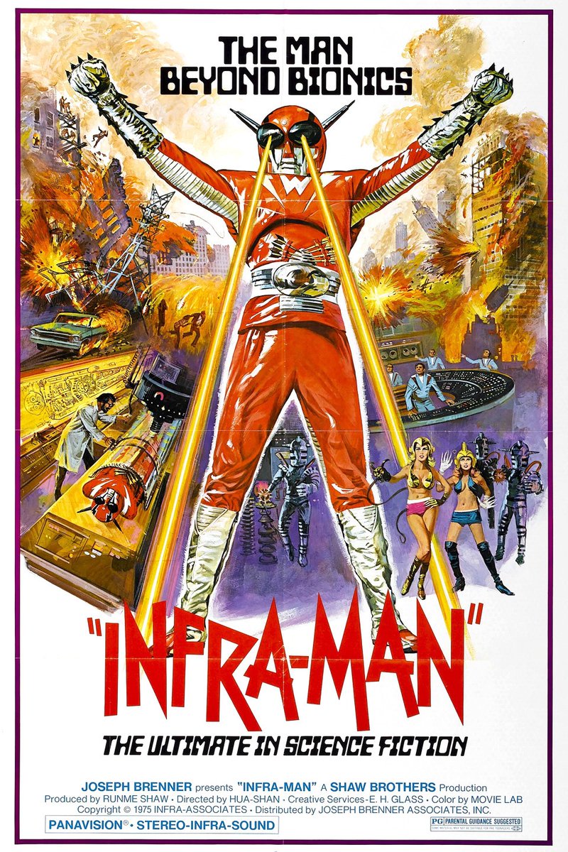 Grindpod's tweet photo. NEW EPISODE: We discuss the Shaw Brother's attempt to make a superhero franchise
Inframan (1975)
LISTEN: https://t.co/REk3UgqZBC https://t.co/mam42Ap6yK