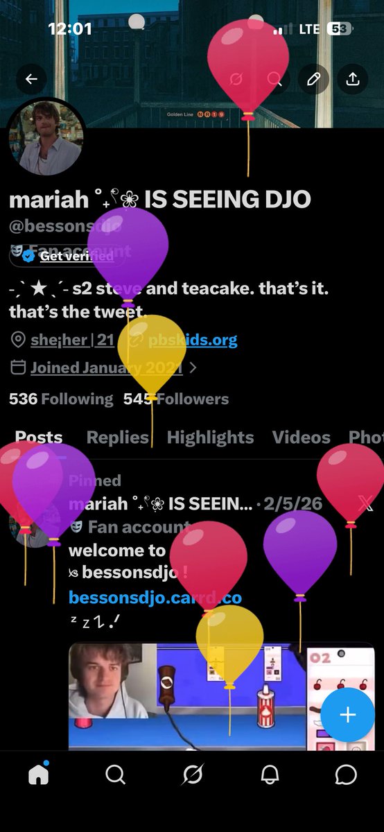 mariah ˚˖𓍢ִ໋❀ IS SEEING DJO tweet media