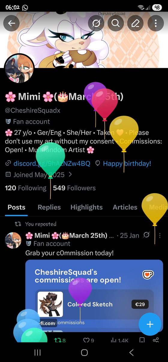 🌸 Mimi 🌸(🎂March 25th) tweet media