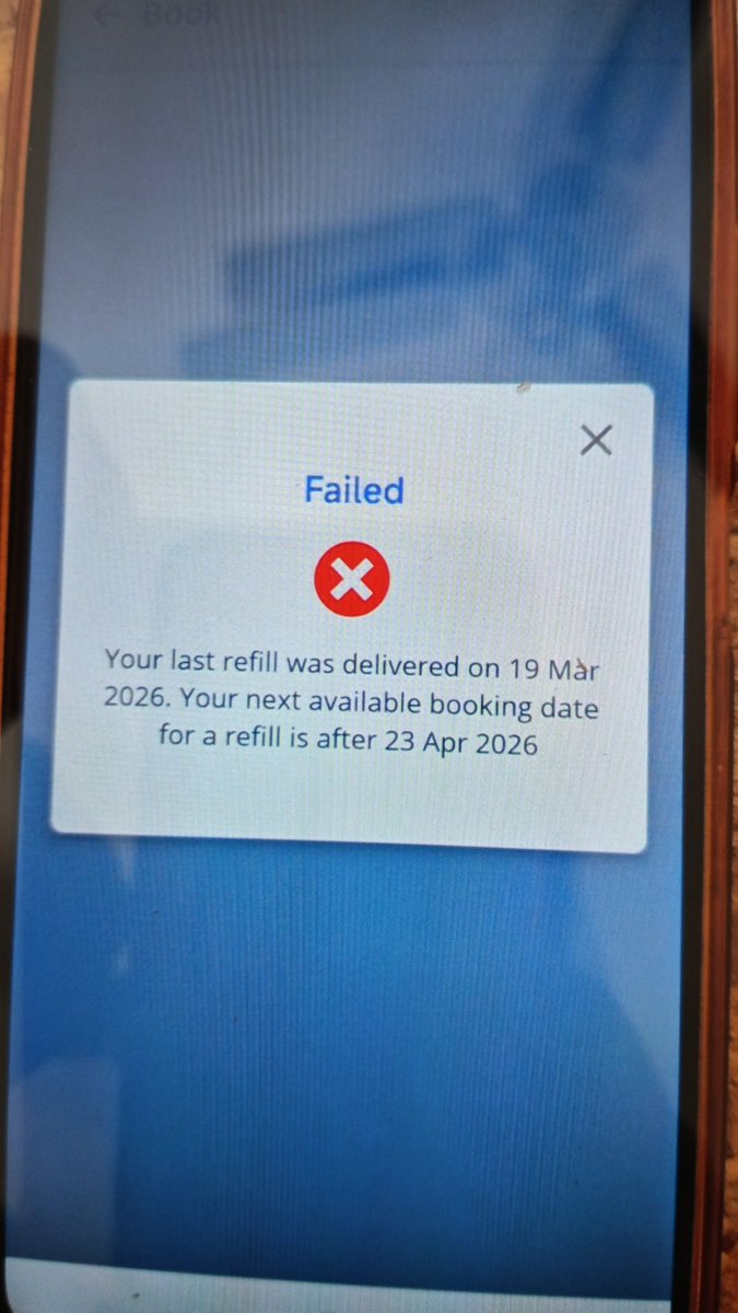 aanyarenusingh's tweet photo. @BPCLimited not able to book my cylinder. the attached message is showing. I never booked any cylinder and it shows that it was delivered on 19 March. But I didn't receive any cylinder.
Patna, Bihar
PIN 800024
Utsav Gas Agency
Help me.
I am a senior citizen woman.
@PetroleumMin https://t.co/jp0U1YZxdO