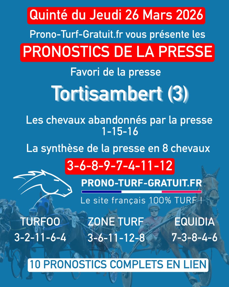 Prono-Turf-Gratuit.fr tweet media