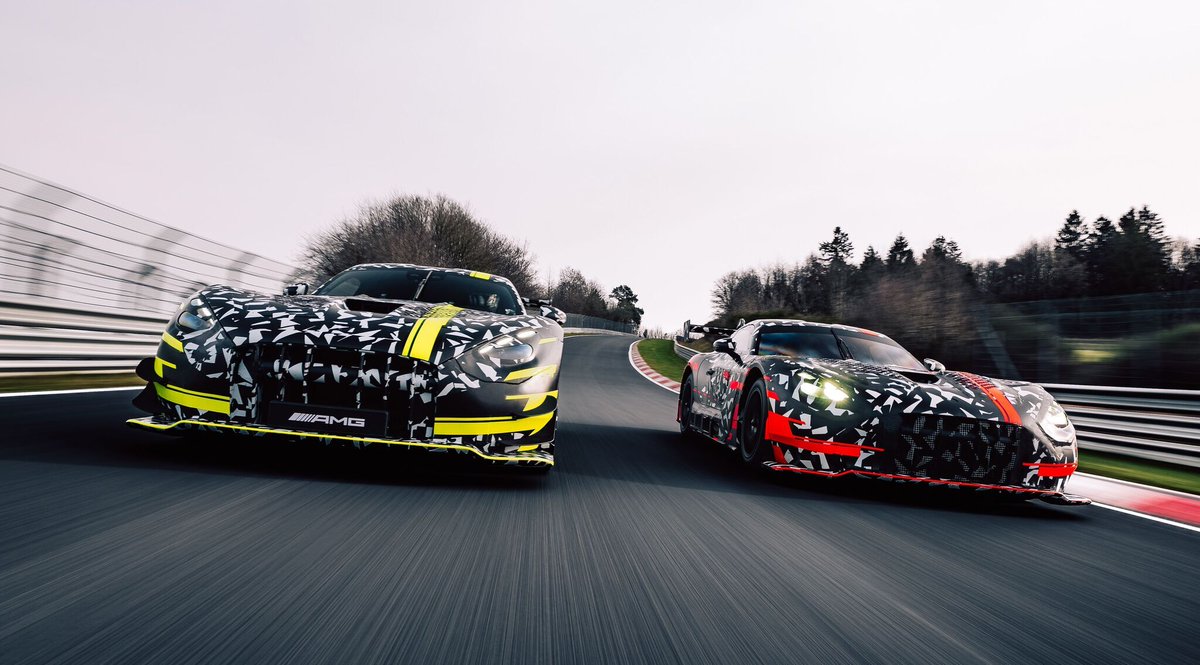 responsejp's tweet image. メルセデスAMG、GT3と「ブラックシリーズ」次期型を開発中…プロトタイプの写真を公開
response.jp/article/2026/0…

#新型車 #MG #メルセデスAMG #メルセデスベンツ