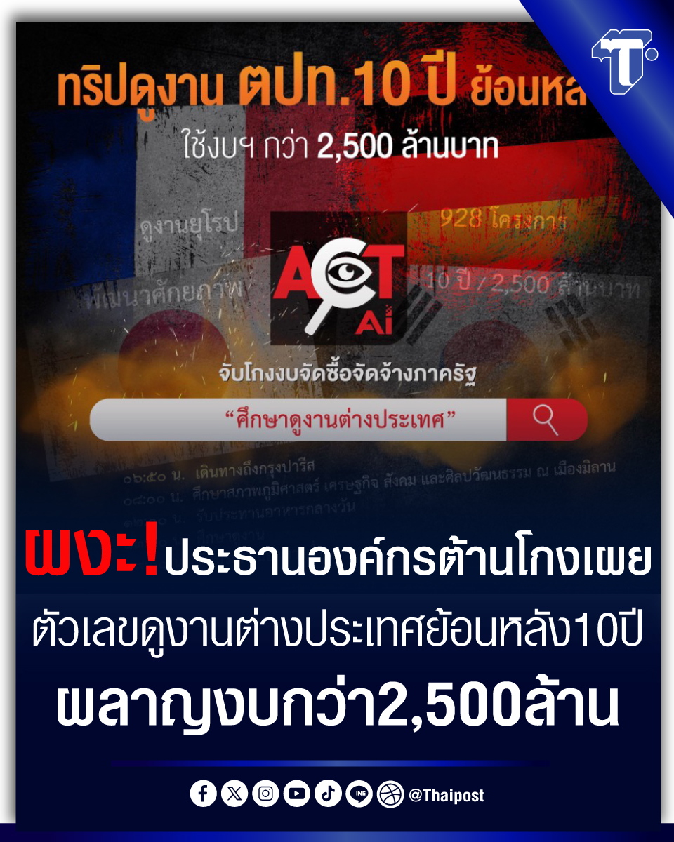 Thaipost tweet media