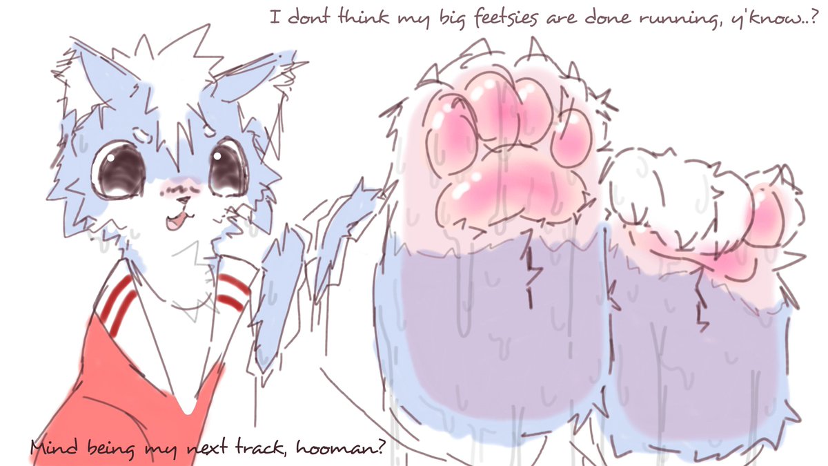 yuopaws's tweet photo. Blitz's post-track offer :3

#furry #paws https://t.co/z4aJMB98iQ