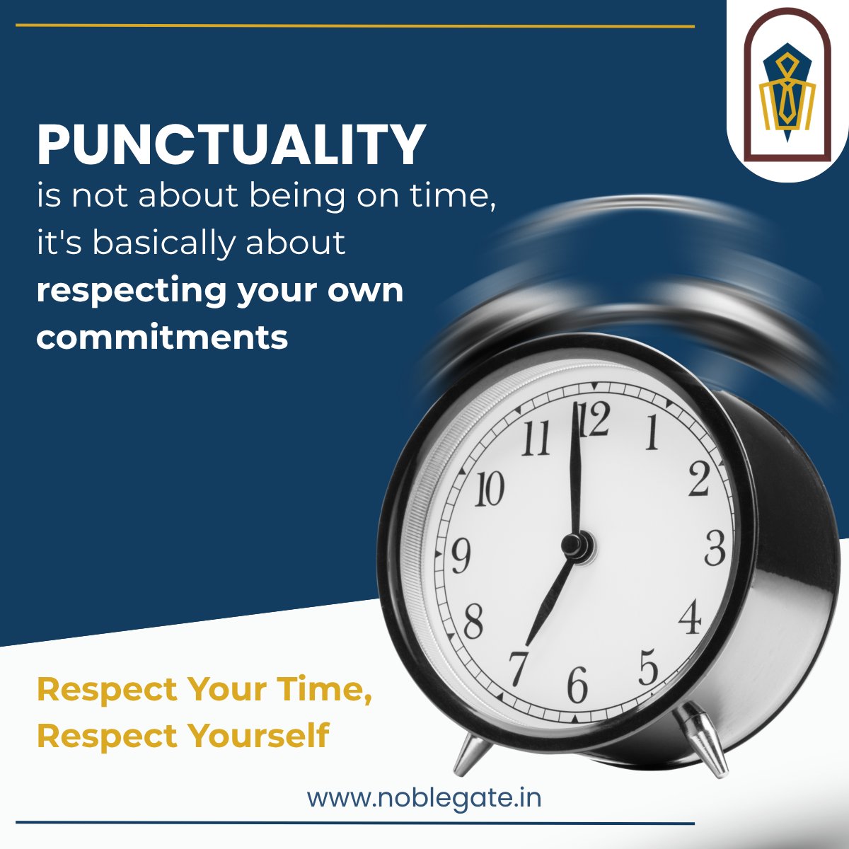noblegateconsul's tweet photo. Punctuality isn’t about time-it’s about commitment. ⏱️
Follow @noblegateconsul  for daily insights on success and leadership.

#Noblegate #Leadership #TimeManagement
#WorkEthic #Leadership #Consulting #Success https://t.co/tZC0F1iecG