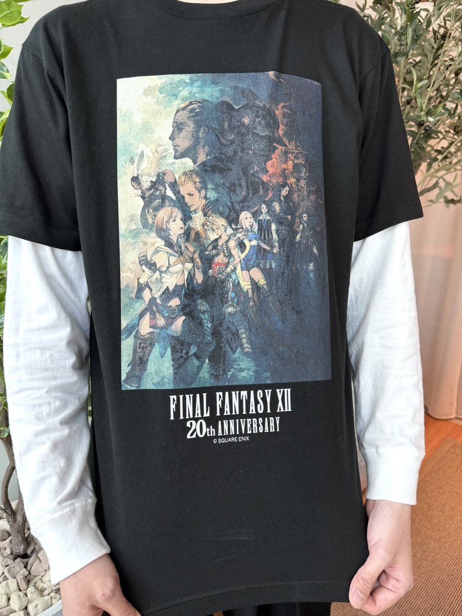 ファイナルファンタジーXII』20周年記念アパレル商品、実物サンプルを