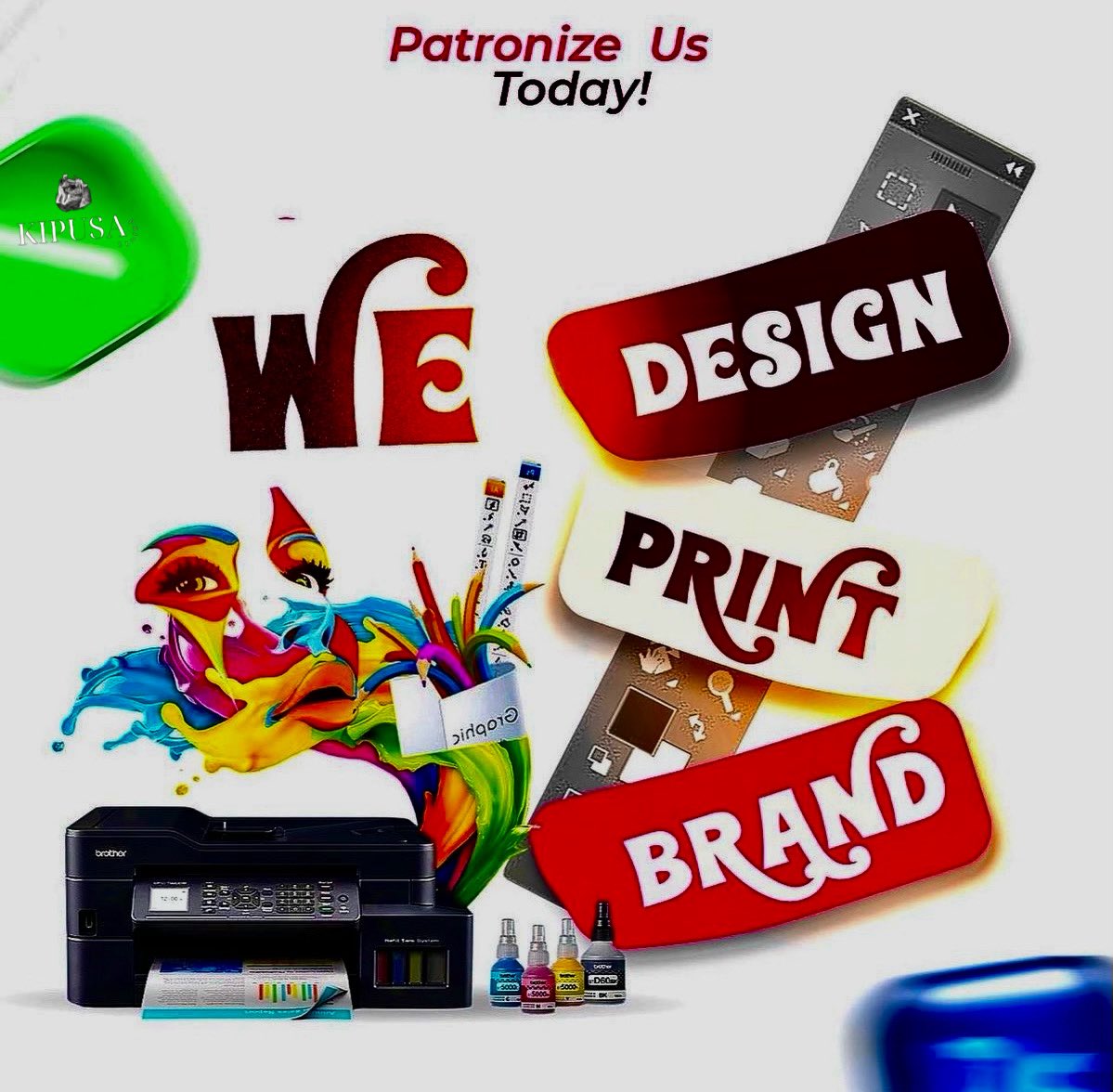 Stop settling for "just okay" branding. 
Body: At Kipusa Prints, we handle the full cycle: Professional Design Premium Printing Bold Branding. High quality finishes for businesses that mean business.
DM to start your project! 
#KipusaPrints #Branding #Nairobi #GraphicDesign