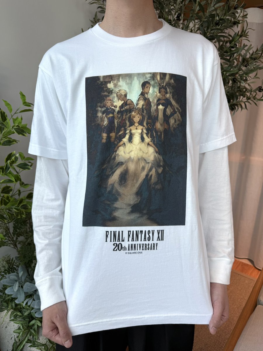 ファイナルファンタジーXII』20周年記念アパレル商品、実物サンプルを