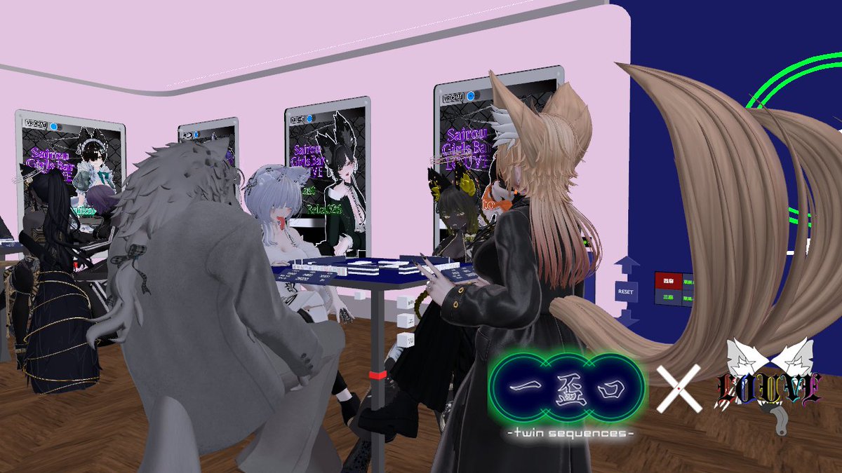 VRC麻雀Bar「一盃口」 tweet media