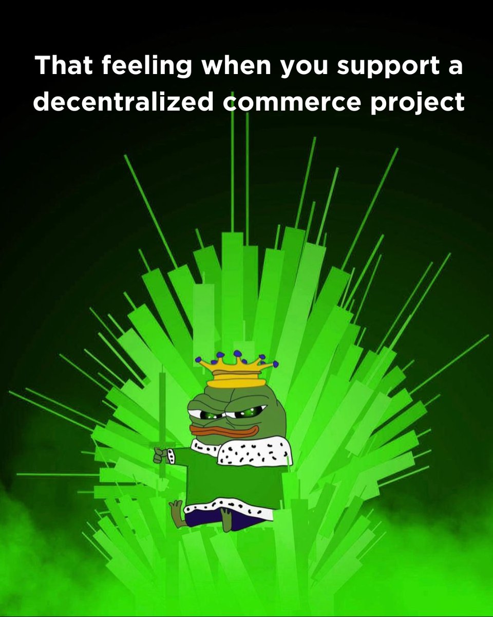 This is how I feel/experience building on <a href="/BazaarsBzr/">Bazaars</a>.
Shop with $USDT, $USDC, $ETH, or with $BZR online on Bazaars.app!

#Bazaars #BZRMeme