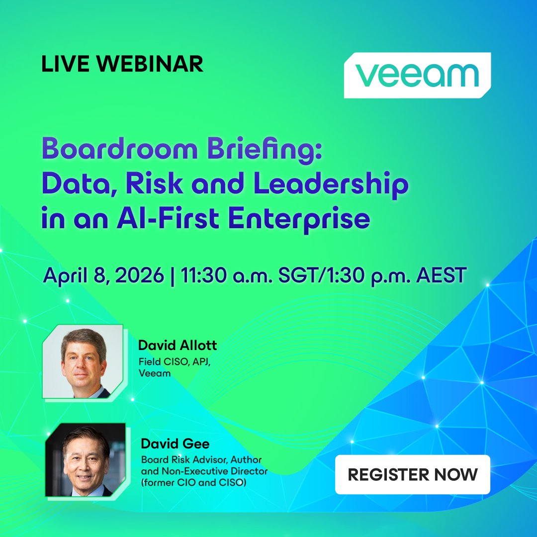 Veeam APAC tweet media