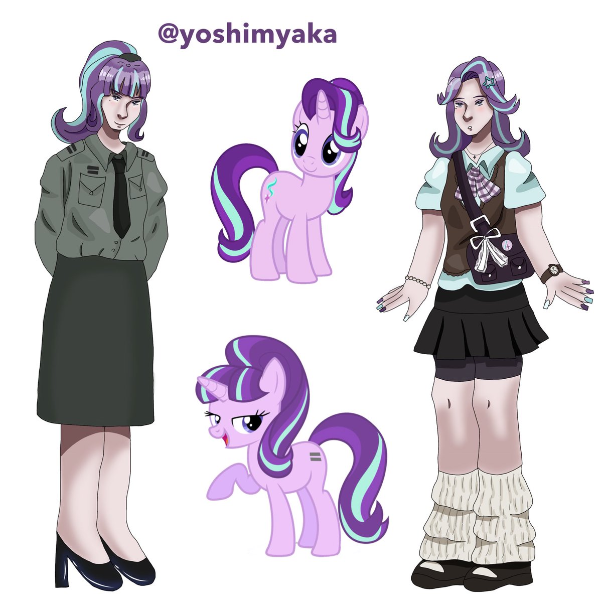 yoshimyaka's tweet photo. Starlight Glimmer humanisation🪄
#starlightglimmer #mlp #mylittlepony #humanisation #art #artist #yoshimyaka https://t.co/nqEcAqRDkT
