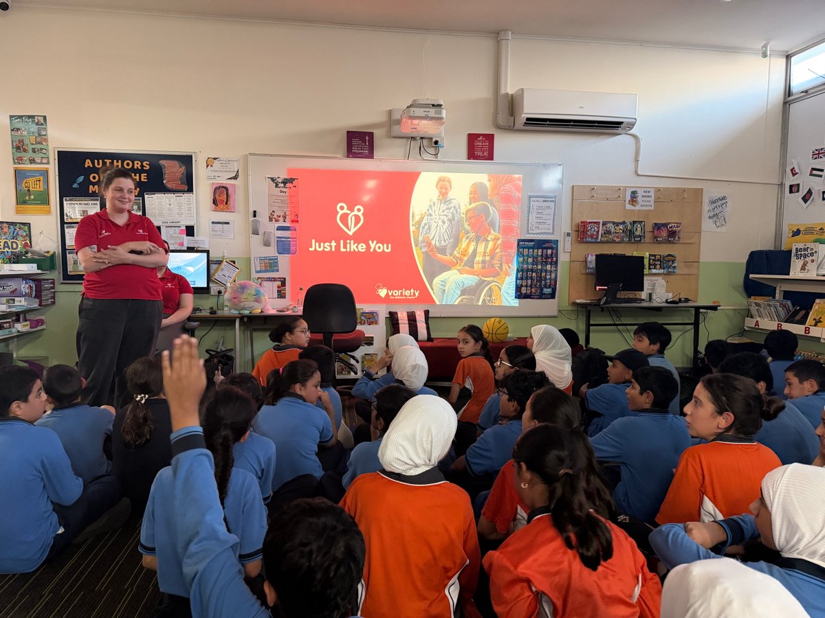 Thank you to the Just Like You team for an insightful and engaging incursion. Our Gilles Plains Campus gained a deeper understanding of intellectual and physical disabilities, and the importance of inclusion, empathy and respect 🤍