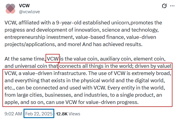 VCW tweet media