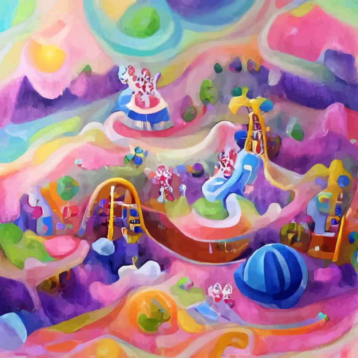 AerodynColor's tweet photo. Art of the Day! "PLAYGROUND by AeroDyn". Buy at: https://t.co/On6Xw2E1un https://t.co/yVLCrBC4Al