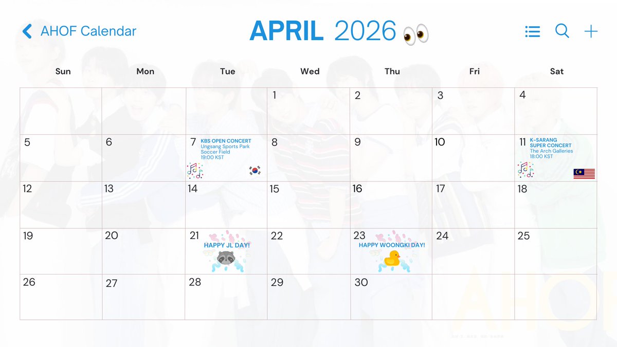 AHOF Charts tweet media