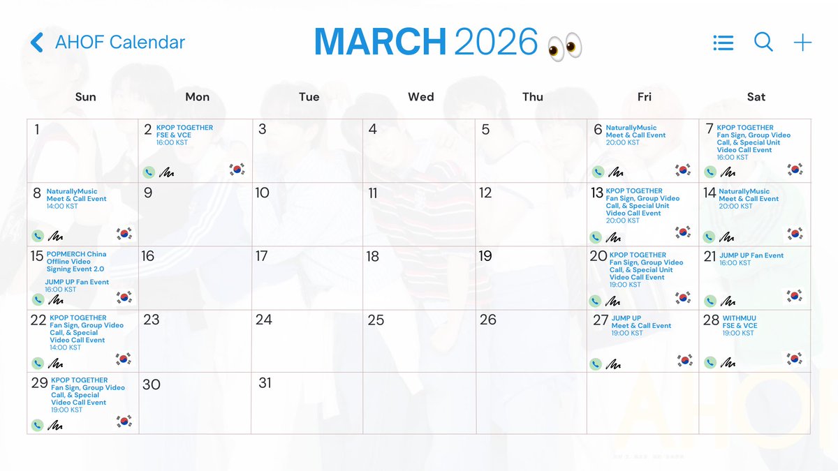 AHOF Charts tweet media