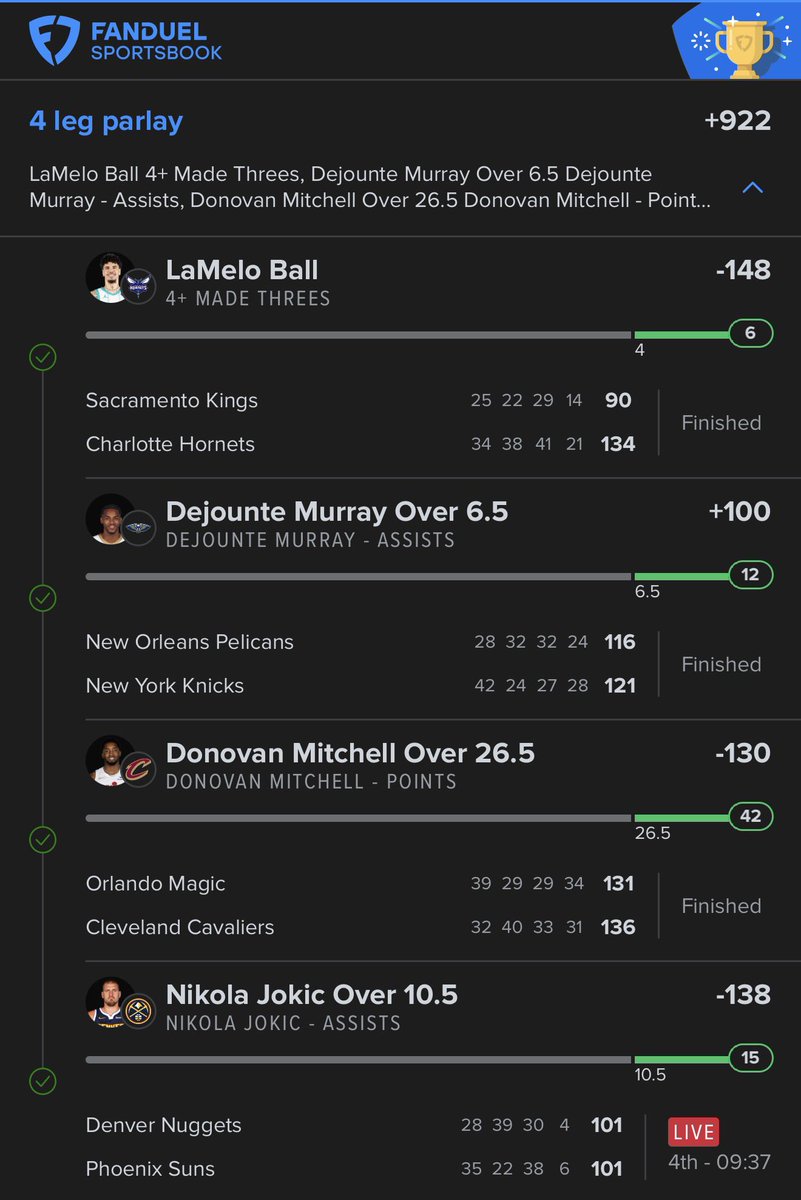 Next Level Bets tweet media