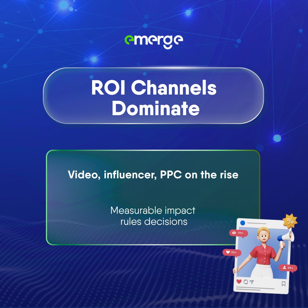 getemerge's tweet photo. How prepared are marketers for the growing role of AI? 🤔 

Highlights from the Marketing Trends &amp; Outlook Report by the Philippine Marketing Association clearly show that AI adoption is rising fast—yet many companies are still figuring out how to unlock its full value. 📊 https://t.co/RzbNikR0QM