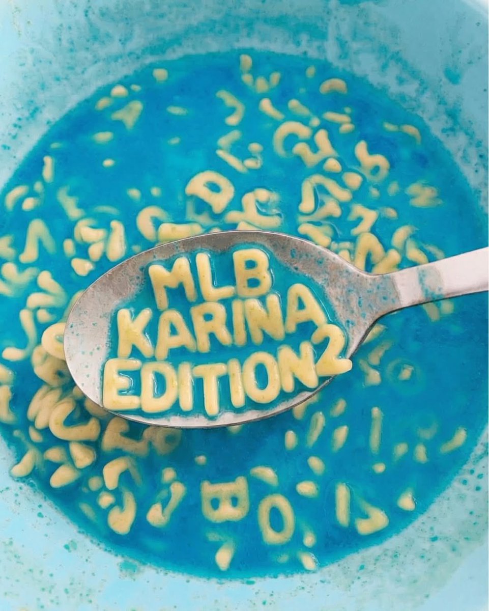 Rtiennie's tweet image. แรงมากก ขายหมวกสีฟ้าป้ะ🩵 #mlbwithkarina
#mlbth
#KARINAEDITION2