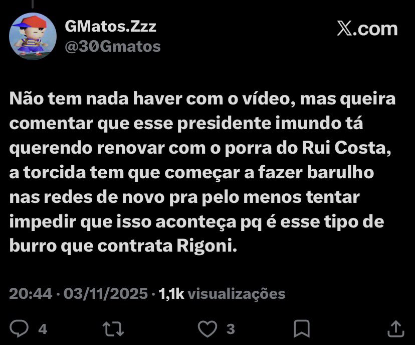 30Gmatos's tweet photo. @spfcinfoss Lembrei desse comentário meu, a galera não deu bola e agora esse fdp fez o que fez. https://t.co/l7auWPVOdT