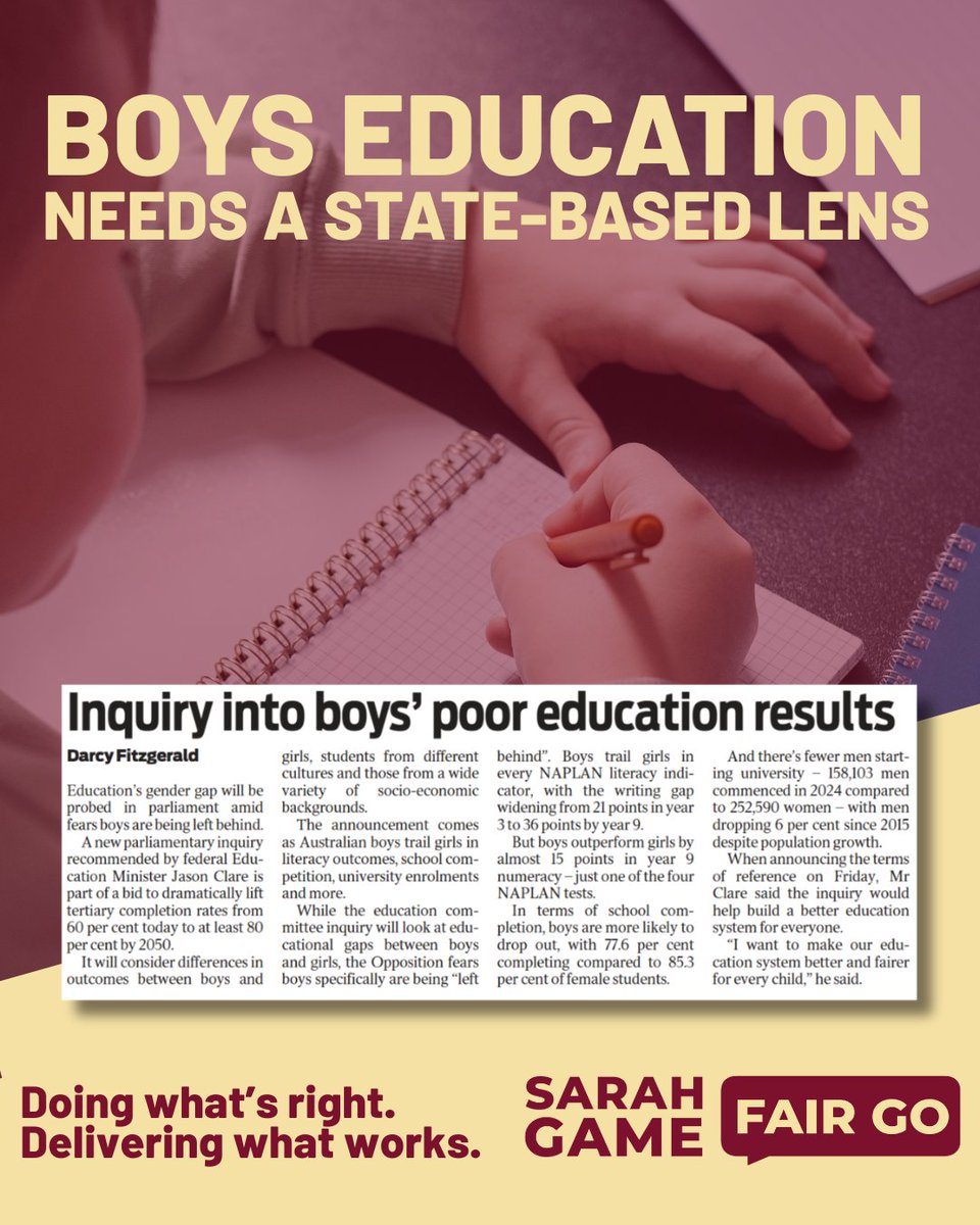 Sarah Game MLC tweet media