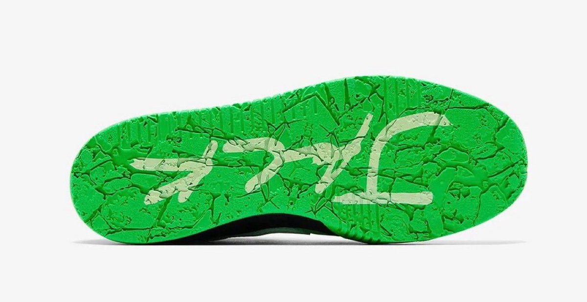 Travis Scott x Nike Jordan CJ1 T-Rexx “Green Spark”KITH JPでもWEB 
