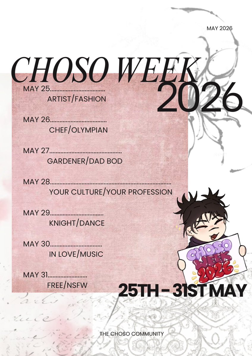 ChosoWeek2026 tweet media