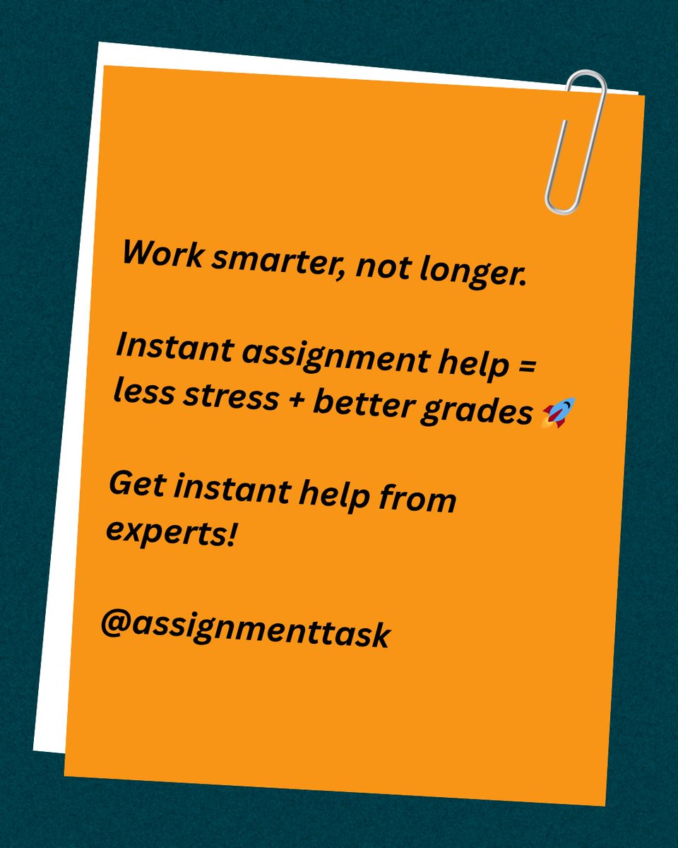 Assignment Task Help tweet media