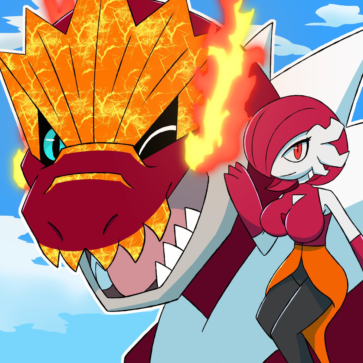 FazclaireRed's tweet photo. @ANZZUART Here are my OC's https://t.co/ZjBUKo3NZT