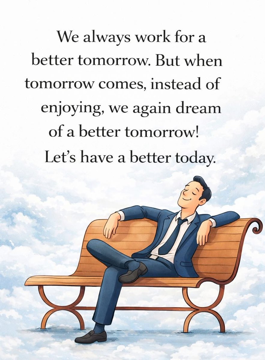 KpKhushalpatel's tweet image. Stop waiting for tomorrow… make today worth living. ☀️

#LiveInTheMoment
#BetterToday
#MindsetMatters
#DailyMotivation