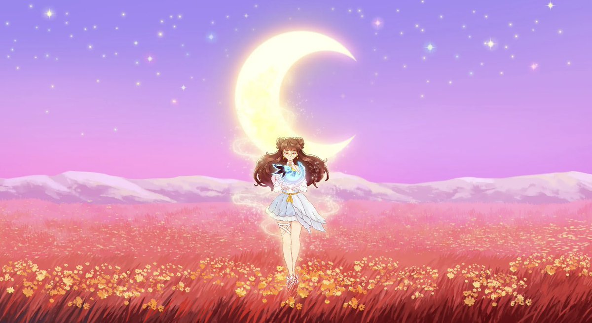 ˗ˏˋ January💗🌙⋆ˊˎ- | Magical Girl Vtuber tweet media