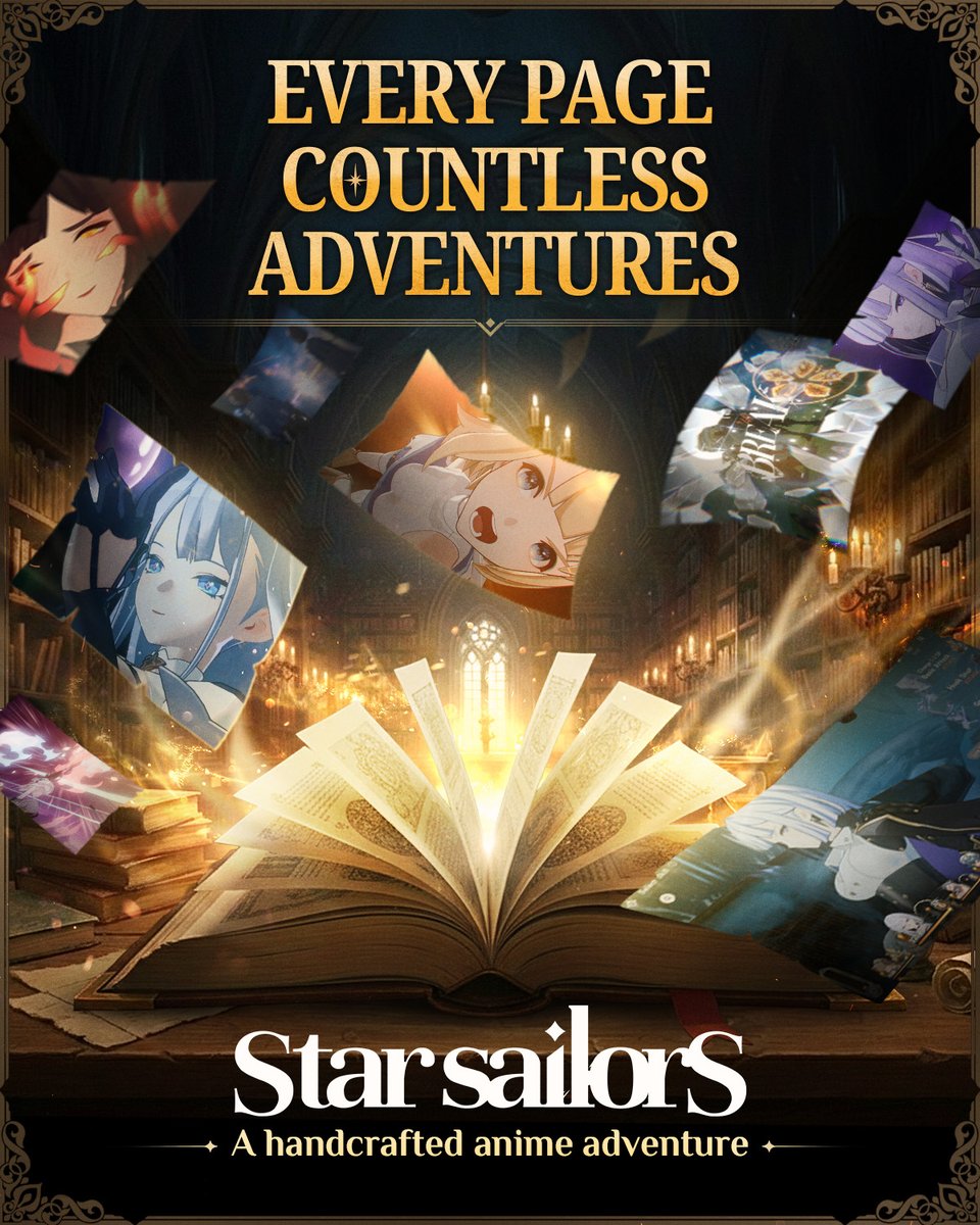 StarSailors_EN's tweet photo. Every chapter a memory, every star a story.
Handcrafted Wonder. Endless Discovery.
๐ https://t.co/m0hj7srjyP
#Starsailors #TurnBasedRPG #MobileRPG #AnimeArt #HandDrawn #AdventureGame #IndieGame #GamingCommunity https://t.co/qtxxaMnRpX