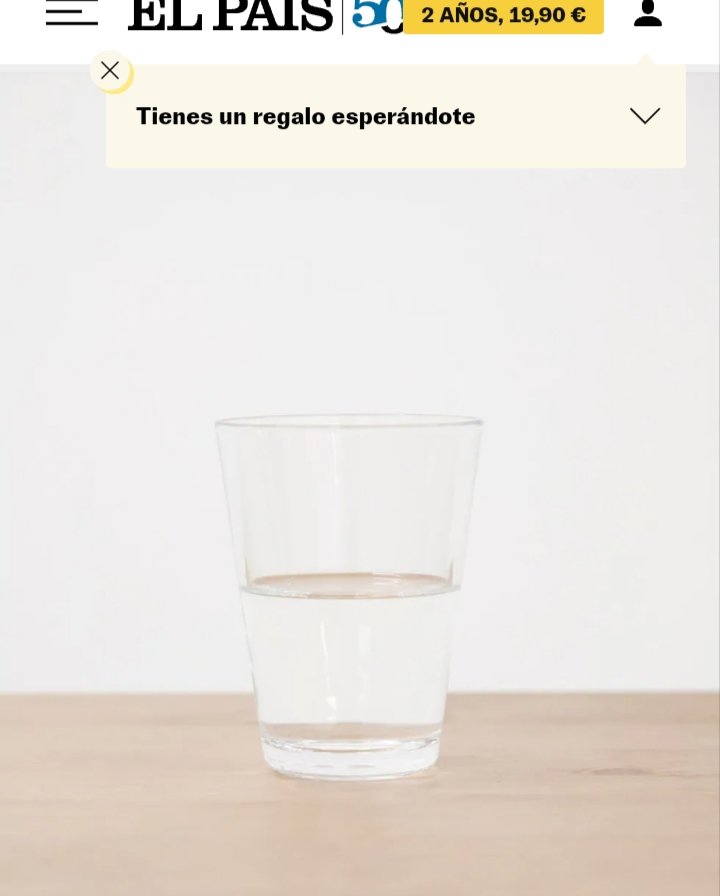 anropc's tweet photo. @juanmi_almeria De la mano de "vaso de agua medio lleno" de ARCOmadrid. https://t.co/OPL7aXxZm5