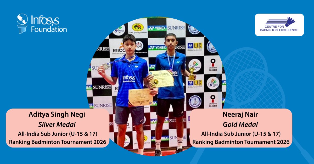 Infosys Foundation India tweet media