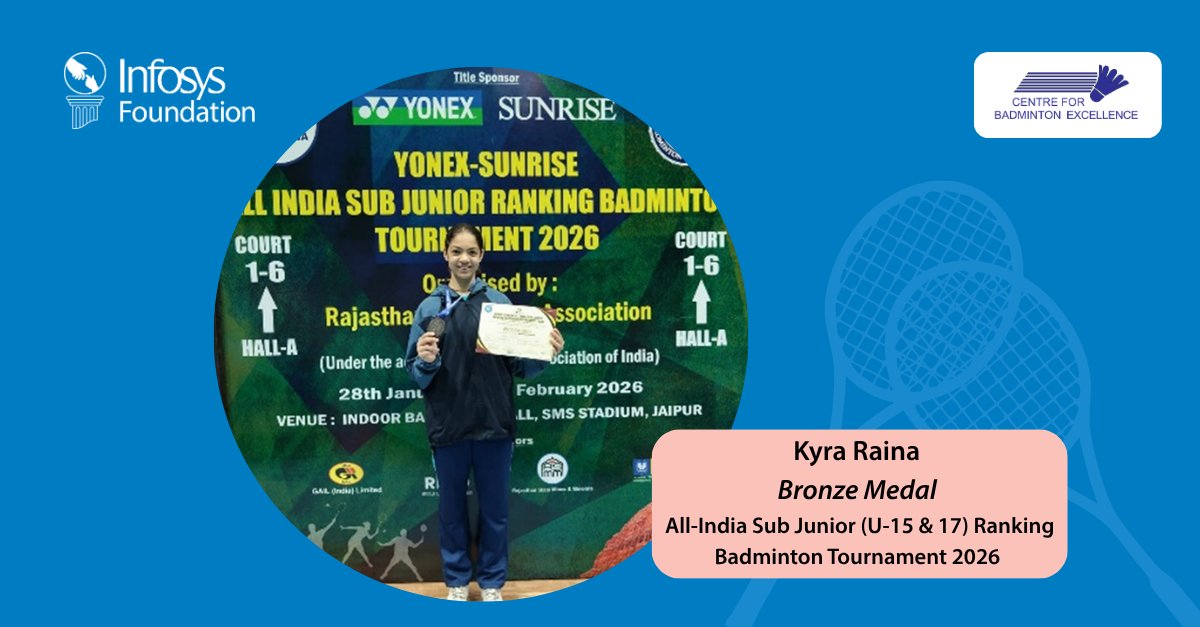 Infosys Foundation India tweet media