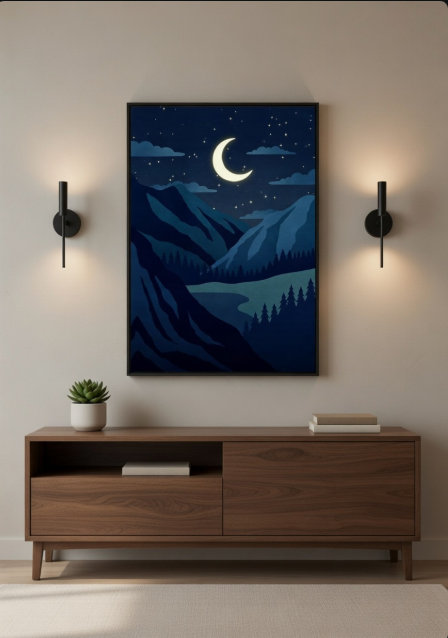 digitimmerse's tweet photo. Digital Wall Art – Title: Silent Night Over Peaks 🌙
✨ Get it now via Payhip → https://t.co/ZEHuef8474
#DigitimmerseUSA #DigitimmerseArtwork #USAGiftIdeas #HolyMonday #HeIsRisen #DigitalWallArt #FaithReflection https://t.co/Md6NhsvYkJ