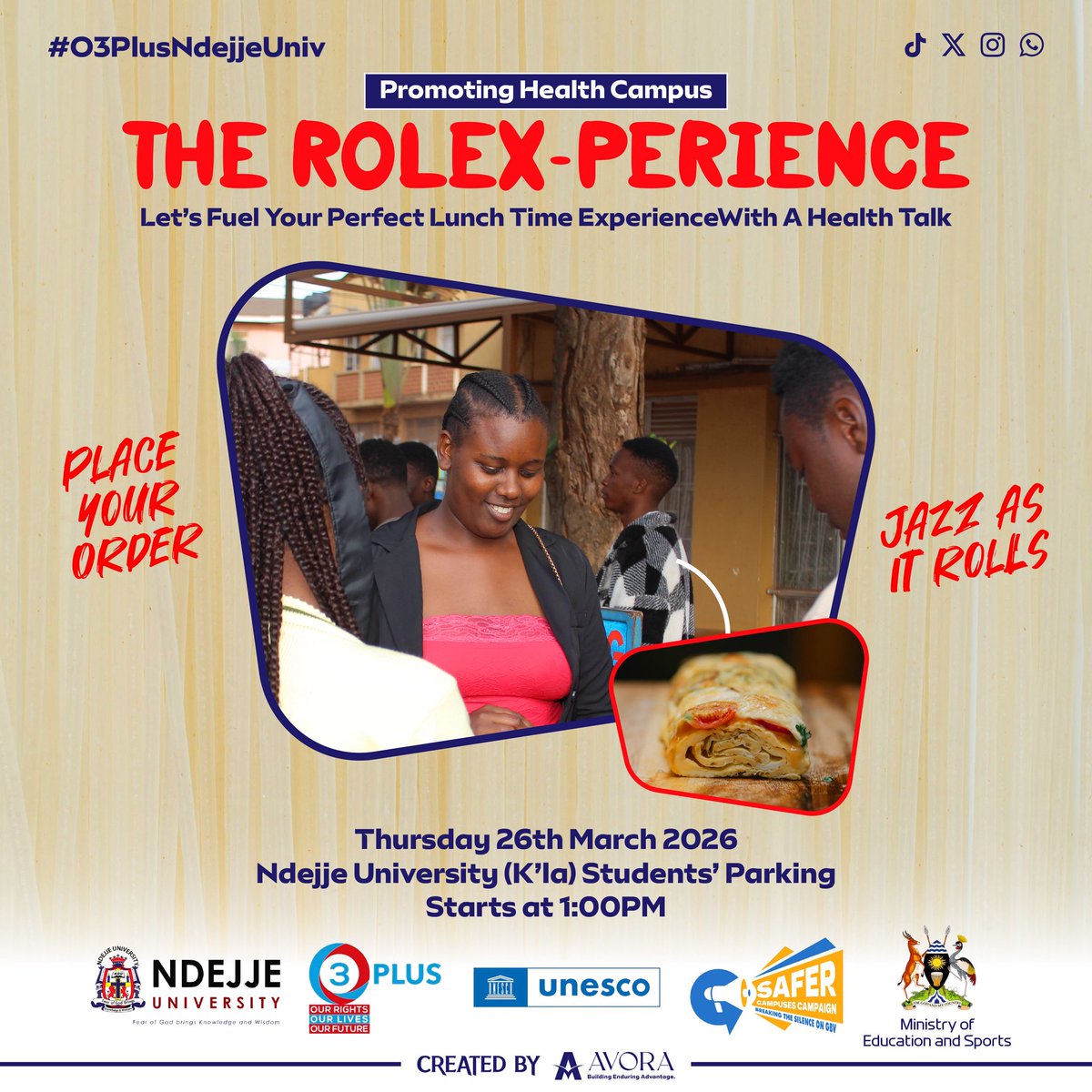 One Rolex. One vibe. One real conversation that could change how you see everything.
Let’s fuel your day with all that matters.
Your Right,
Your Life,
Your Future 
~Our Responsibility~
#HealthAwareness #healthlink #campus