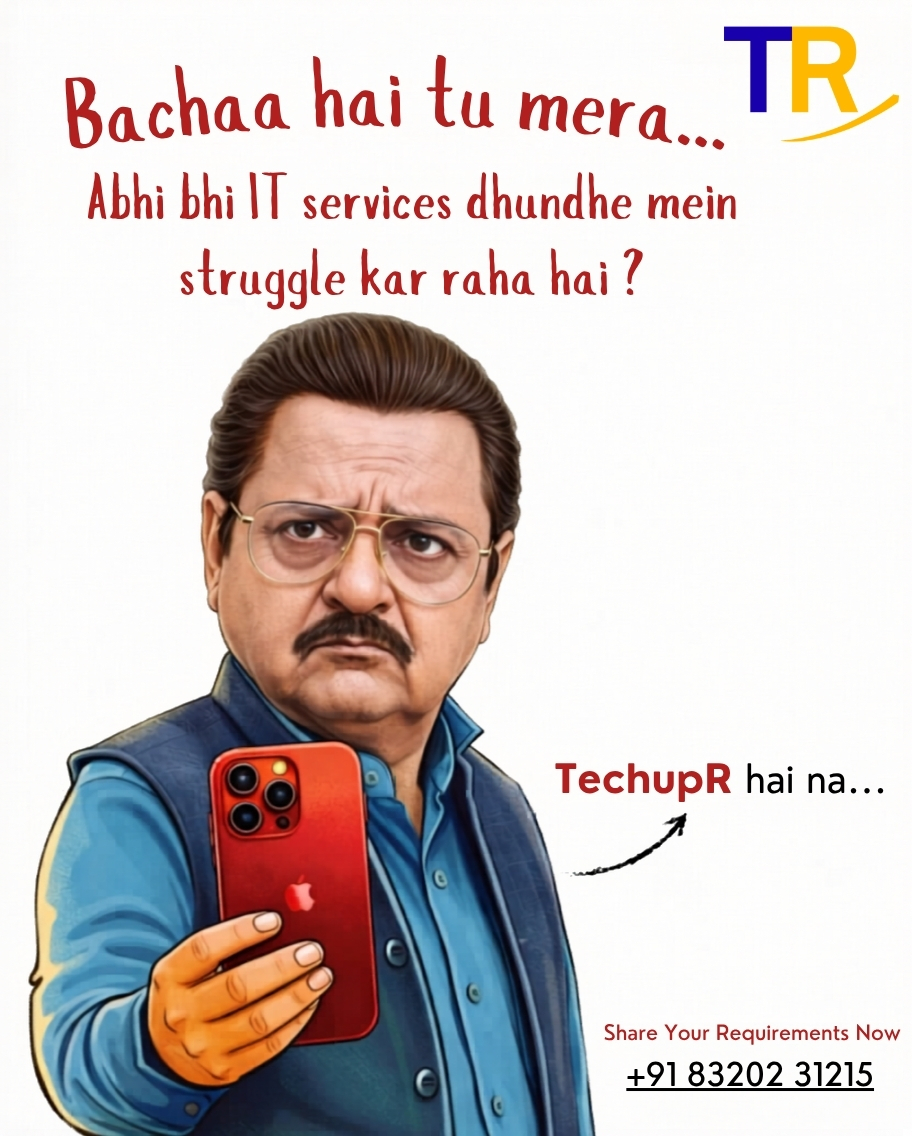 techupr's tweet photo. Bachaa hai tu mera…
Galat IT vendor se project mat barbaad karo!
Right partner chuno → business badhega.
Techupr hai na… real solutions deta hai.
Requirements share kar do — Aaj baat karte hain!
#ITServices #ITPartner #DigitalTransformation #TechSolutions #trending #funpost https://t.co/Bo2UjxfUWK