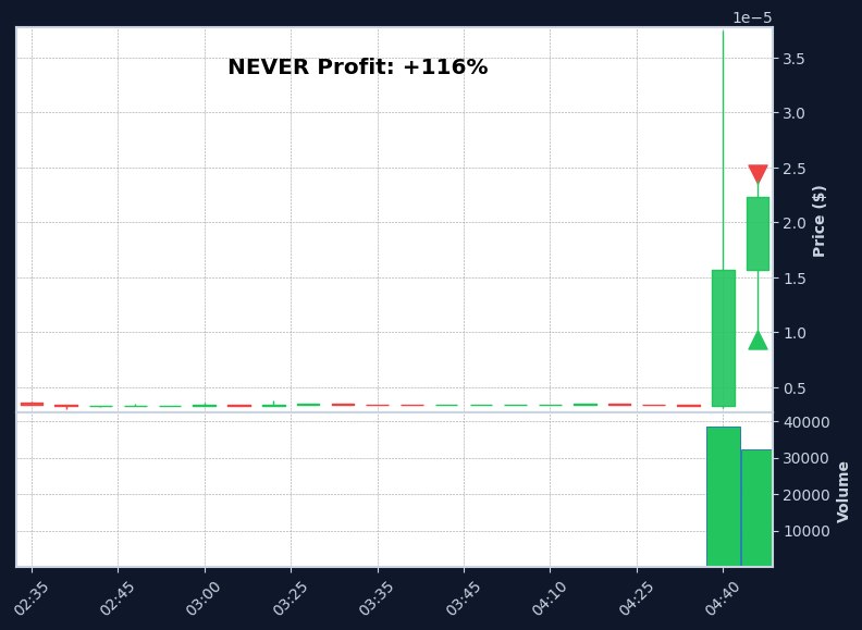 GetSolScope's tweet photo. π° Another whale win detected by SolScope!
Master Wallet just printed +116% on $NEVER.
πΉ Entry: 1.24 SOL
πΉ Profit: +1.43 SOL
Don't miss the next pump. Track this whale π
https://t.co/VY71o5hptM
#Solana #Memecoins #SolScope https://t.co/PbJvYjT3hf