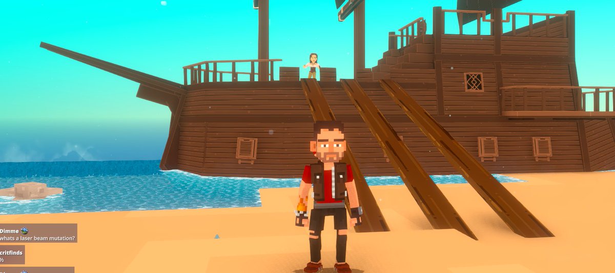 itsRico_v's tweet photo. Is that your boat? Pirate ship pic secured in The Sandbox Season 7. @TheSandboxGame  https://t.co/A8YAoxSpNi #Season7 https://t.co/Cd3NUxN1YP