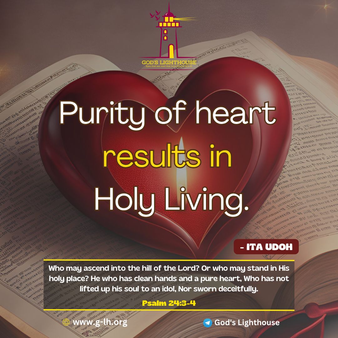 ItaudohOfficial's tweet image. Who may ascend into the hill of the Lord? Or who may stand in His holy place? He who has clean hands and a pure heart, Who has not lifted up his soul to an idol, Nor sworn deceitfully. (Psalm 24:3-4)

#purity #holiness #pastorItaUdoh