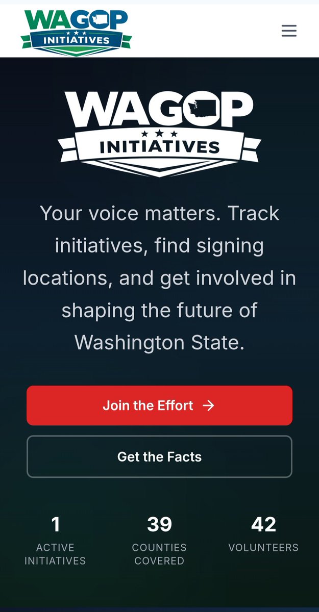 Susan_Dupres's tweet photo. Washington State 

☆☆ Volunteers Needed ☆☆

To Collect Signatures for the NEW Voter ID Initiative IP26-500 

March 24, 2026

Signatures needed: 400,000 plus 

Deadline to collect signatures: June 30, 2026

Volunteer:

https://t.co/8N4yzcTKg9

Please share this with friends and family via email or text message.