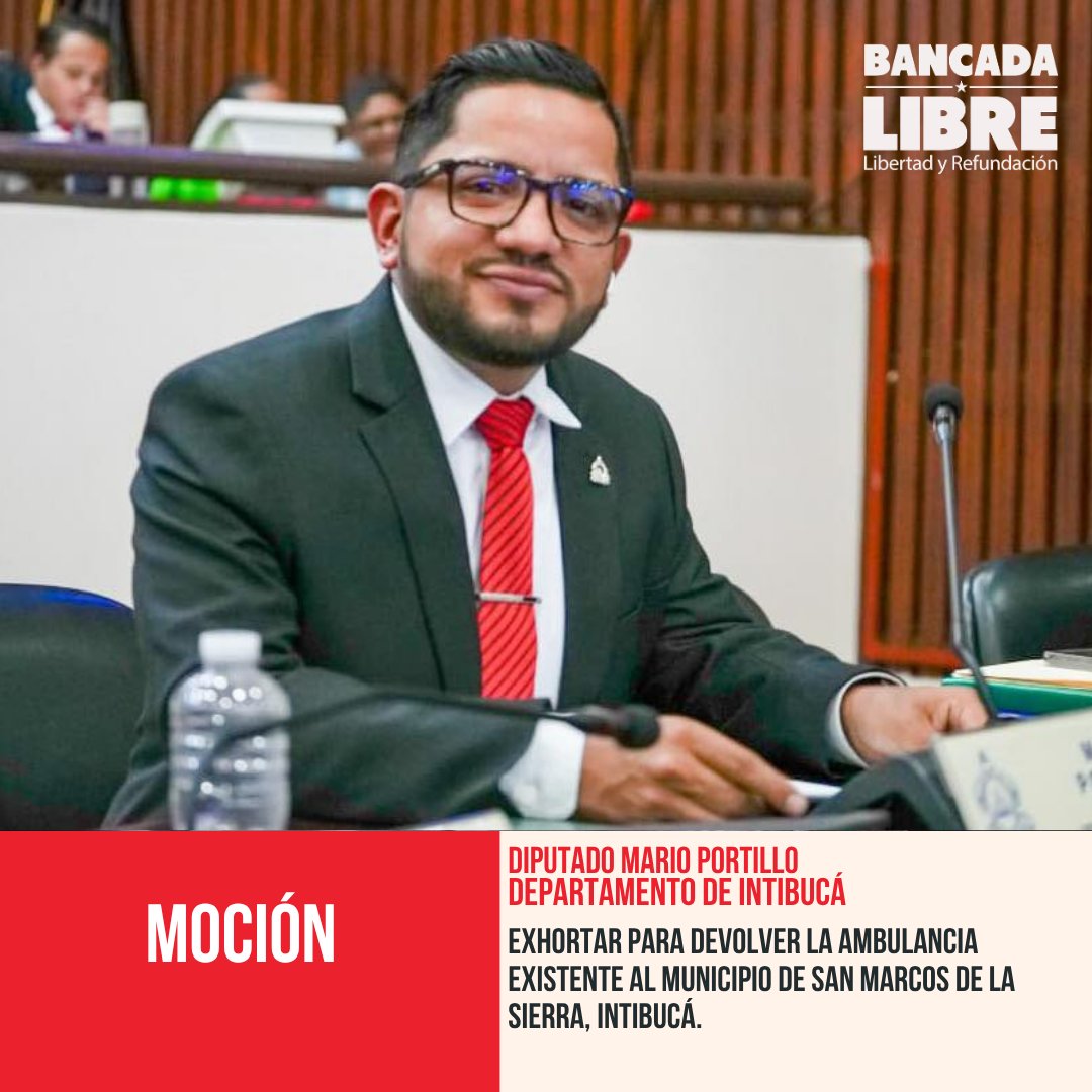 Bancada Libre tweet media
