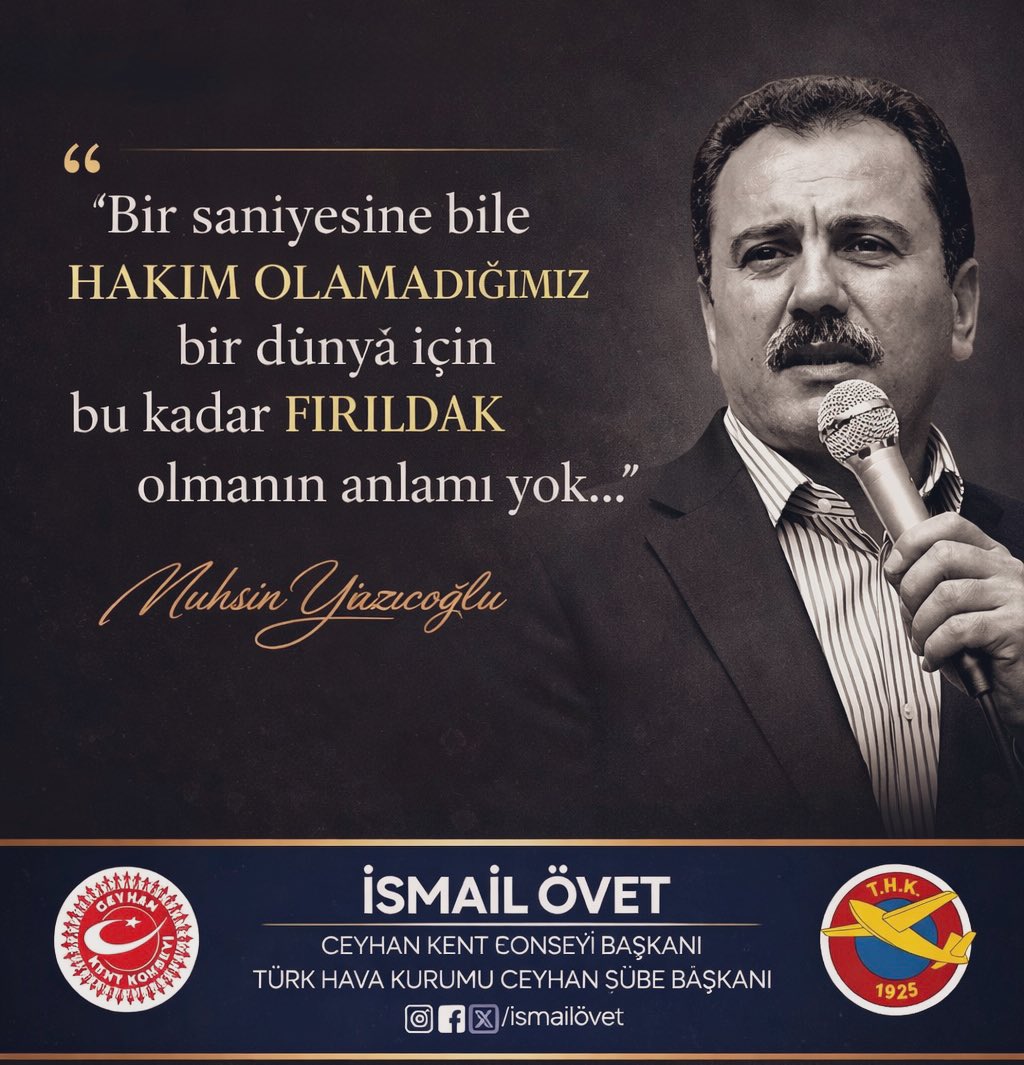 Vatan ve millet sevdalısı, değerli dava adamı Muhsin Yazıcıoğlu’nu vefatının sene-i devriyesinde rahmetle yad ediyoruz.

Mekanı Cennet olsun 🤲